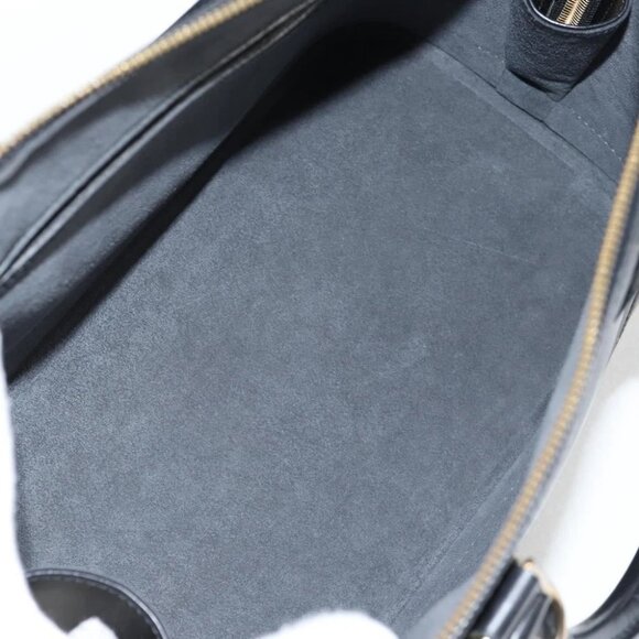 LOUIS VUITTON Epi Alma Hand Bag Black LV - Picture 12 of 14